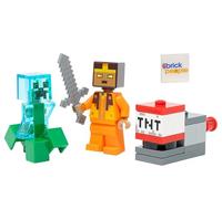 LEGO Minecraft Mini Set: Eroe Minifigure con Creeper Caricato