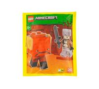LEGO Minecraft Mini Set: Nether Hero Minifigure con Strider