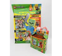 Lego Minecraft Serie 3 On Fire Trading Cards - Starterpack + Scatola Box da 3...