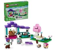 LEGO Minecraft The Animal Sanctuary Building Set, giocattolo da gioco per ragazze e ragazzi dai 7 anni in su, regalo per giocatori e bambini, modello in mattoni del bioma delle pianure con personaggi