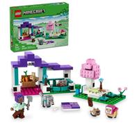 LEGO Minecraft The Animal Sanctuary - Set da gioco per bambine e bambini dai 7 anni in su, modello in mattoncini del bioma delle pianure con i pe
