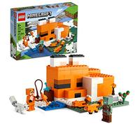 LEGO Minecraft The Fox Lodge 21178 Building Kit and Toy House Playset; Great Gift for Kids and Players Aged 8+ (193 Pieces)