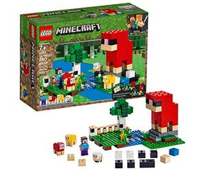 LEGO Minecraft The Wool Farm 21153 Building Kit, New 2019 (260 Pieces)