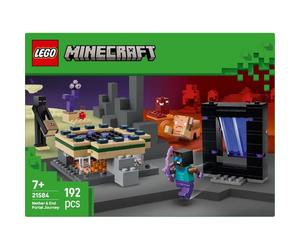 LEGO Minecraft Viaggio nel Nether e nell'End 21584 192 pezzi