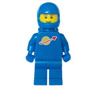 LEGO® Minifig sp004new2 - Classic Space - Blue with Air Tanks and Motorcycle.
