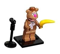 LEGO Minifigure Muppets Series: Fozzie Bear Minifig with Additional Purple Cape (71033)