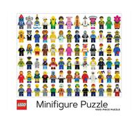 LEGO Minifigure Puzzle Da 1000 Pezzi In Cartone, Multi-colore