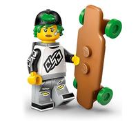 Lego Minifigure Serie 27: Longboarder, Personaggi Singoli da Collezionare (71048) - Novità 2025