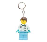 LEGO Minifigures Light-Up Keychain Doctor 8 cm