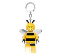 LEGO Minifigures Grande 3 Pollici Alta Figura Portachiavi Luce - Bumblebee Girl (KE211H), Bianco, Grande - 3 pollici di altezza, Bianco, Large - 3 inches tall