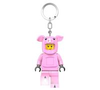 LEGO Minifigures Grande 3 Pollici Alta Figura Portachiavi Luce - Piggy Girl (KE212H), Rosa, Rosa