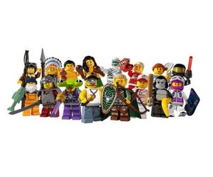 Lego minifigures serie 3 da collezione completa 8803