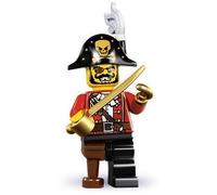 Lego Minifigures Serie 8 - PIRATE CAPTAIN (Factory Sealed Pack)