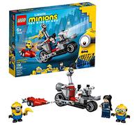LEGO Minions Unstoppable Bike Chase (75549) Minions Toy Building Kit, with Bob, Stuart and Gru Minion Figures, Makes a Great Birthday Present for Minions Fans, New 2020 (136 Pieces)