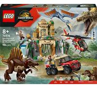 LEGO 76976 Jurassic World Missione Aerea Spinosauro Quetzalcoatlu