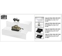 Lego-Modelle Präsentations-treppen Acrilico 2 Livelli B300xT230xH125mm Safe 5266