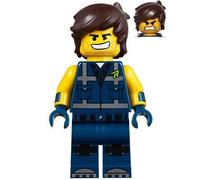 Lego Movie 2 Rex Dangervest Smile / Angry Minifigure Split da 70826 Set (confezionato)