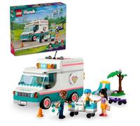 LEGO FRIENDS 42613 AMBULANZA DELL’OSPEDALE DI HEARTLAKE CITY, GIOCHI PER BAMBINI 6+ CON VEICOLO GIOCATTOLO E 3 MINI BAMBOLINE