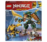 Lego Ninjago 71794 - Squadra di robot ninja Lloyd e Arin per avventure epiche - Nouvo