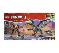 Lego Ninjago 71796 - Drago elementare contro robot imperatrice: battaglia epica - Nouvo
