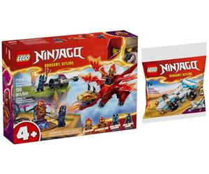 Lego Ninjago: 71815 Kais - Duello di drago e 30674 Zanes Drago Power veicoli