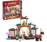 Lego ninjago 71831 tempio dello spinjitzu ninja - set giocattolo con 4 minifigure, drago, armi e accessori, giochi bambini 4+