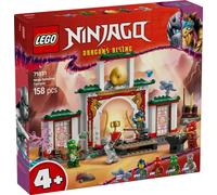 Lego ninjago 71831 tempio dello spinjitzu ninja - set giocattolo con 4 minifigure, drago, armi e accessori, giochi bambini 4+