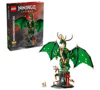 LEGO Ninjago Drago-Guardiano - Giocattolo da Costruire di Action Figure Snodabile con Minifigure del Maestro Wu ed Espositore Effetto Roccia - Regalo per Bambini 14+ Anni Fan di Monstrosity - 71847