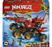 LEGO NINJAGO 71869 Bounty di Terra, Giocattolo 3 in 1 Trasformabile in Nave Vola