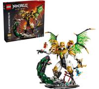 LEGO NINJAGO Battaglia dell’Ultra Drago Giocattolo - con Action Figure a 4 Teste, Serpente e 4 Minifigure con Katana - Decorazione Cameretta - Regalo per Bambini da 12 Anni e per Fan Adolescenti 71872