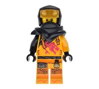 LEGO Ninjago Arin con Cappuccio Nero con Corna Minifigure del 71832