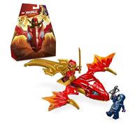 LEGO NINJAGO Attacco del Rising Dragon di Kai, Giochi per Bambini e Bambine da 6 Anni in su, Action Figure di Drago Giocattolo da Costruire con 2 Minifigure, Spada Ninja e Balestra 71801