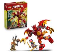 LEGO NINJAGO Battle Pack Mech Drago di Kai - Action Figure Giocattolo con 3 Minifigure e Katana Ninja - Idea Regalo di Compleanno per Bambini e Fan da 6 Anni in su - 71851