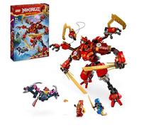 LEGO NINJAGO Climber Mech Ninja di Kai, Giochi per Bambini e Bambine da 9 Anni con Guerriero Giocattolo da Costruire e 4 Minifigure di Personaggi, Gioco d'Azione Ninja, Idea Regalo Divertente 71812
