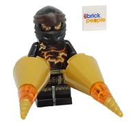 LEGO Ninjago: Cole Minifigure from Master of The Mountain with Drilling Weapons