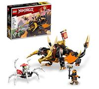 LEGO NINJAGO Cole's Earth Dragon EVO 71782, Action Toy Figure aggiornabile per ragazzi e ragazze con Creatura Scorpione Battaglia e 2 minifigure, set da gioco 2023