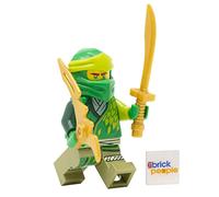 LEGO Ninjago Core: Green Ninja Lloyd Garmadon with Dual Weapons