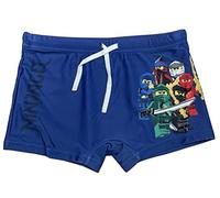 LEGO Ninjago Costume da bagno boxer con elastico in vita e coulisse blu, Blu, 4 anni