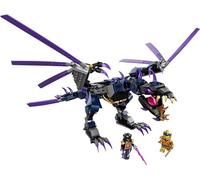 lego ninjago - dragone dell'overlord - lego 71742 ninja kit featuring posable dragon toy anni 7+