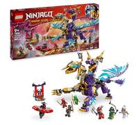 LEGO Ninjago Drago-Arc della Concentrazione 71836 | Giochi per bambini da 9 anni, con action figure a 2 teste snodabile, 8 minifigure e spinner spinjitzu, idea regalo, 869 pezzi