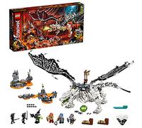 LEGO NINJAGO Drago dello Stregone Teschio, Giocattolo da Costruire e Gioco da Tavolo 2in1 con le Figure dell'Esercito degli Scheletri, 71721
