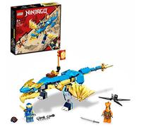 LEGO NINJAGO Dragone del Tuono di Jay - EVOLUTION, Set con Banner da Collezione, Giocattoli per Bambini dai 6 Anni 71760