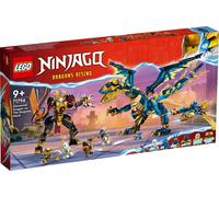Dragone elementare vs Mech dell’Imperatrice Ninja Go Lego