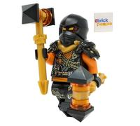 LEGO Ninjago Dragons Rising Stagione 2: Cole Climber Minifigure con Battle Hammers