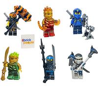 LEGO Ninjago Forbidden Spinjitzu Combo Pack (with Weapons) - Lloyd Zane Jay NYA Cole Kai