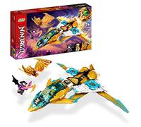 LEGO Ninjago Il Jet Dragone d'Oro di Zane, Set Serie TV Crystallized con Minifigure e Aereo Giocattolo, Giochi per Bambine e Bambini dai 7 Anni 71770