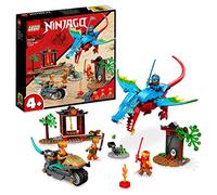 LEGO NINJAGO Il Tempio del Ninja Dragone, Set di Costruzioni con Drago, Moto Giocattolo e 4 Minifigure, Idea Regalo di Compleanno, Giochi per Bambini e Bambine da 4 Anni in su 71759