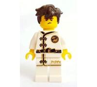 LEGO Ninjago Jay White Wu-Cru Training Gi Minifigure (In Busta)