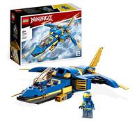 LEGO NINJAGO Jet-Fulmine di Jay - EVOLUTION, Set Aereo Giocattolo Potenziabile, Aeroplano da Costruire, Idea Regalo di Compleanno per Bambini e Bambine 71784