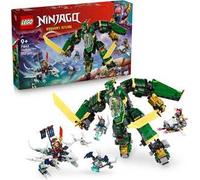 LEGO NINJAGO 2in1 Jet Mech di Lloyd - Action Figure Trasformabile in Aereo Giocattolo - 5 Minifigure, una Moto e un Drago Spettro - Regalo per Bambini da 9 Anni Fan di La Rivolta dei Draghi - 71845